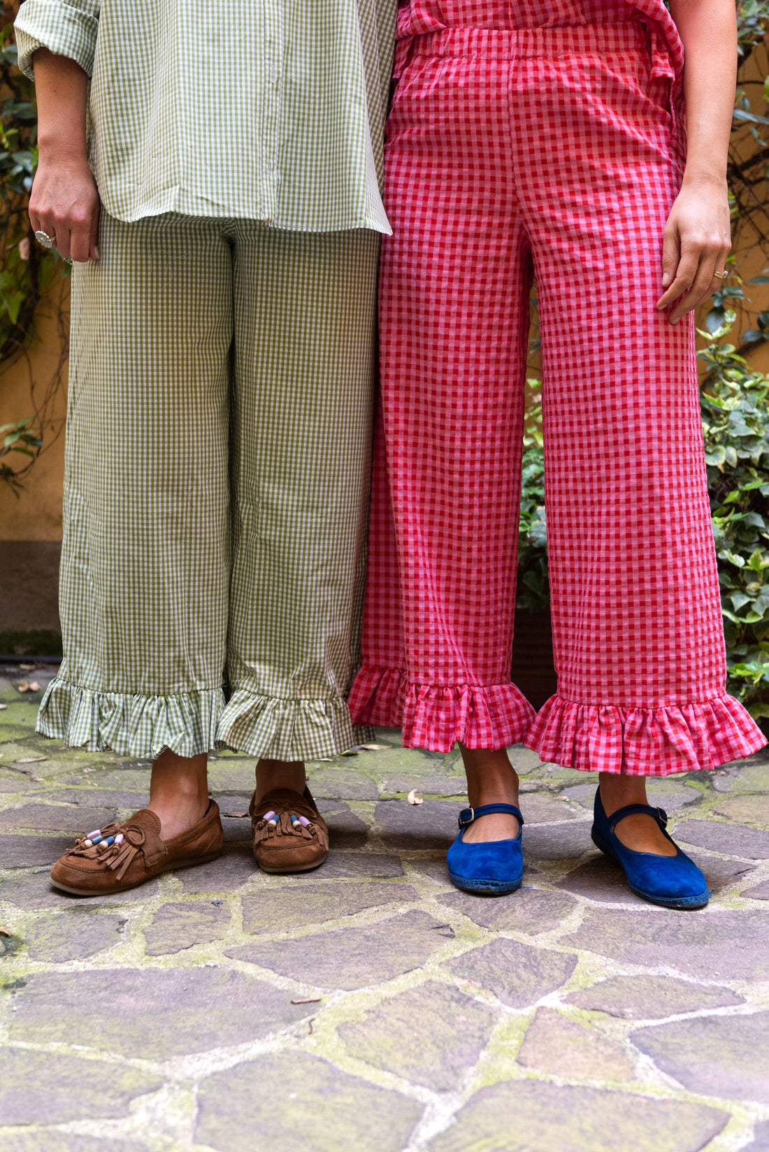 PANTALONI ROUCHES
